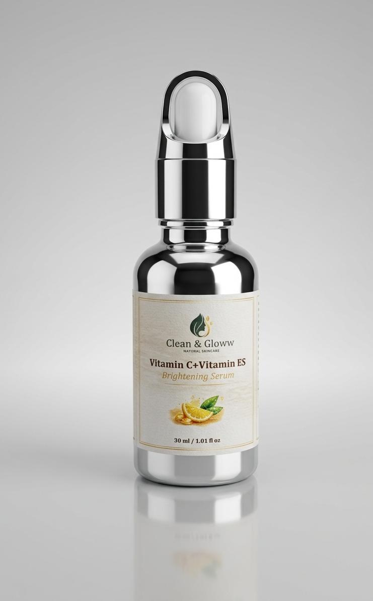 Vitamin C+ vitamin E5 serum by Clean &Gloww 